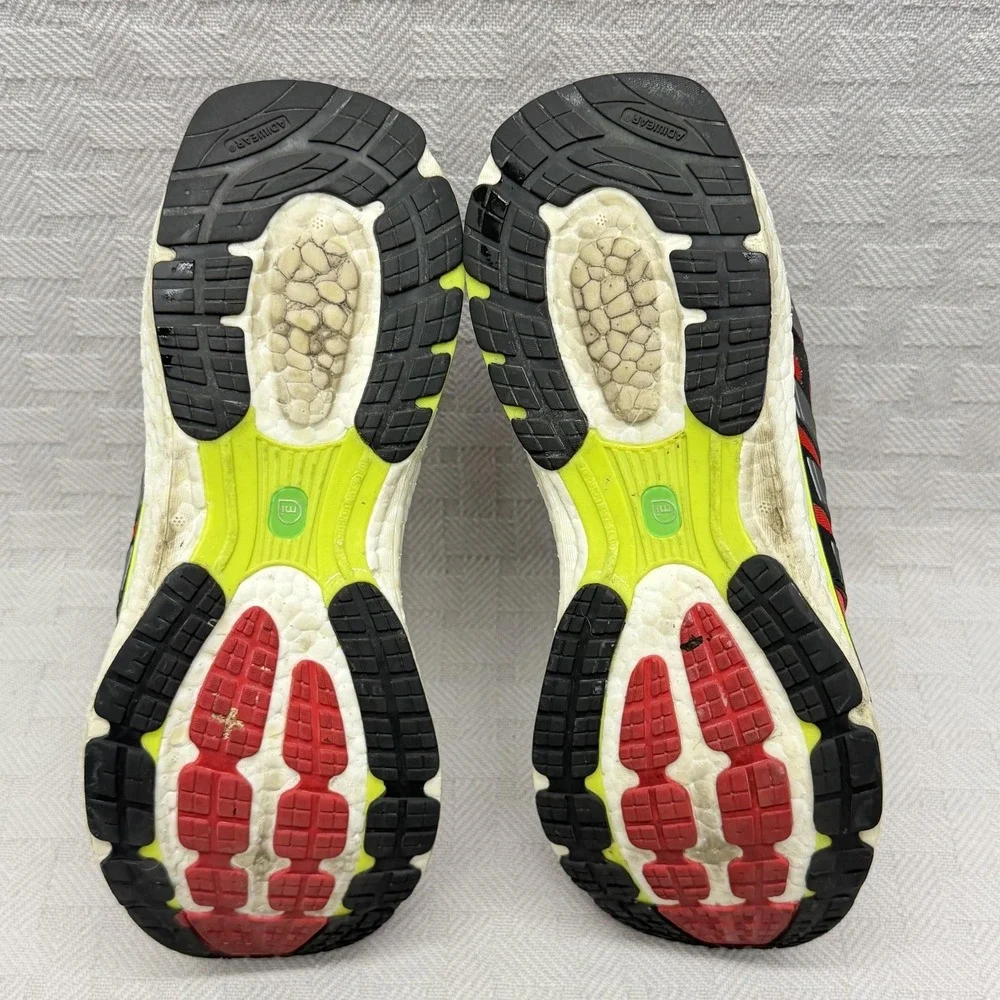 Adidas Energy Boost Shoes Mens Size 9 Red Cushioned Running Techfit‎ G65075
